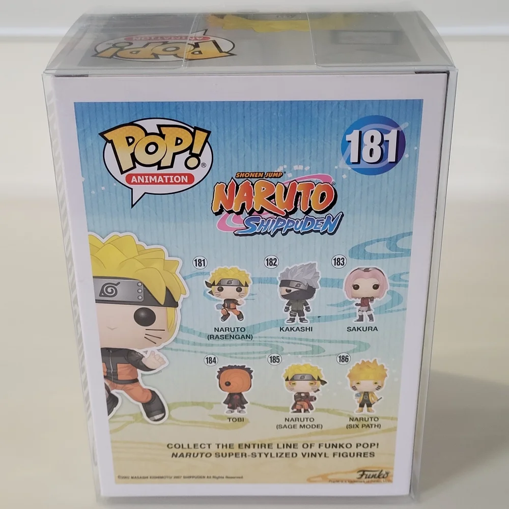 NARUTO SHIPPUDEN (RASENGAN) FUNKO POP Vinyl Figure #181 protective case included - Picture 7 of 16